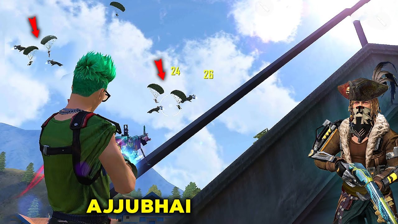 Ajjubhai Op Gameplay With SRV Biraj In Duo Vs Squad - Free Fire ...