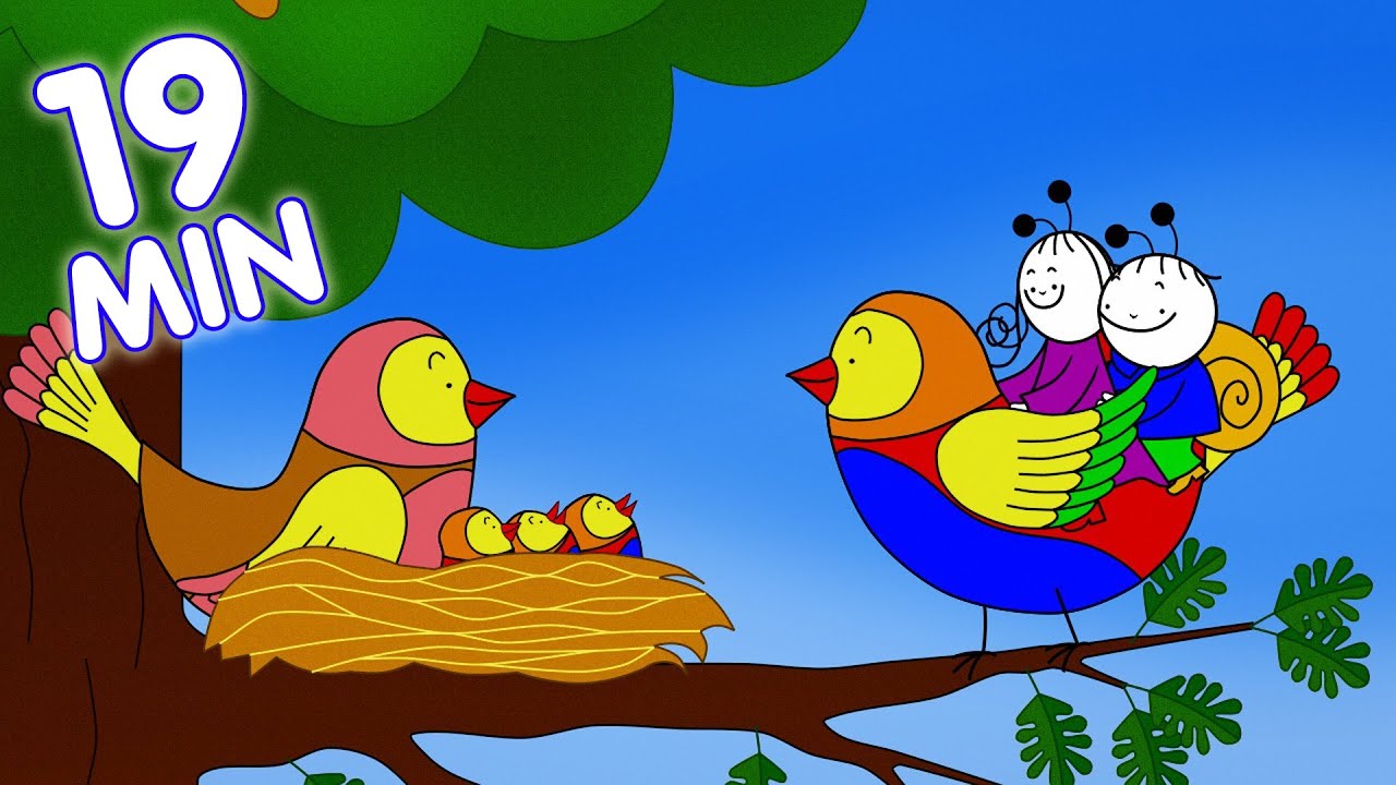 Bogyó és Babóca - Erdei tornaverseny, A kanárifiókák, A homokvár + 1 ▶ 4 teljes epizód | 19 perc