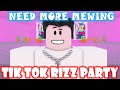 NEED MORE MEWING *How to get TikTok Party Ending and Camping Ending* Roblox