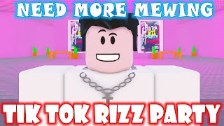 NEED MORE MEWING *How to get TikTok Party Ending and Camping Ending* Roblox