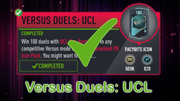 PACYBITS 20 - Weekly Objectives/ Versus Duels: UCL