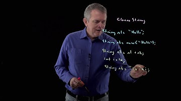 08 - Classe String, création de chaînes de caractères