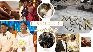 YOUR VVIP PASS TO MOSES BLISS &MARIE'S WHITE&TRAD WEDDING CEREMONY||WITH UR FAV CELEB IN ATTENDANCE