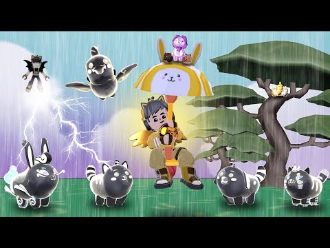 طريقة الحصول على كل حيوانات المطر + كل الحيوانات السرية في لعبة(Pkxd)⛈️🐶