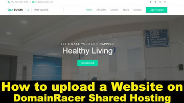 How to upload a website on DomainRacer Shared Web hosting server | Best web hosting | Cyber Warriors