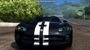 TDU2 Dodge Viper SRT10 performance both direction of the road