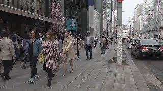 最高額が銀座、2018年公示地価  地方圏26年ぶり上昇