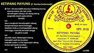 P. Ramlee dgn. P. Ramlee Orchestra - Ketipang Payung (P. Ramlee-Sudarmadji) - 1960