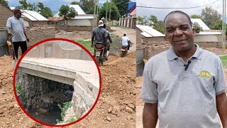 Daraja La Kitongoji Cha Tunduma Road Mbalizi, Sasa Kuanza Kupitika