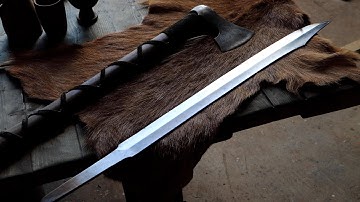 Forging a short sword, part 1, forging the blade
