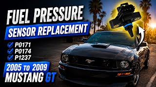 Mustang GT Fuel Rail Pressure Sensor Replacement| $60 Fix (P0171, P0174, P1237)