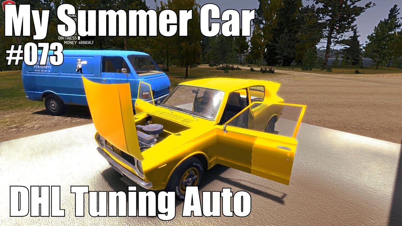 My Summer Car 073 DHL Tuning Auto My Summer Car Lets Play