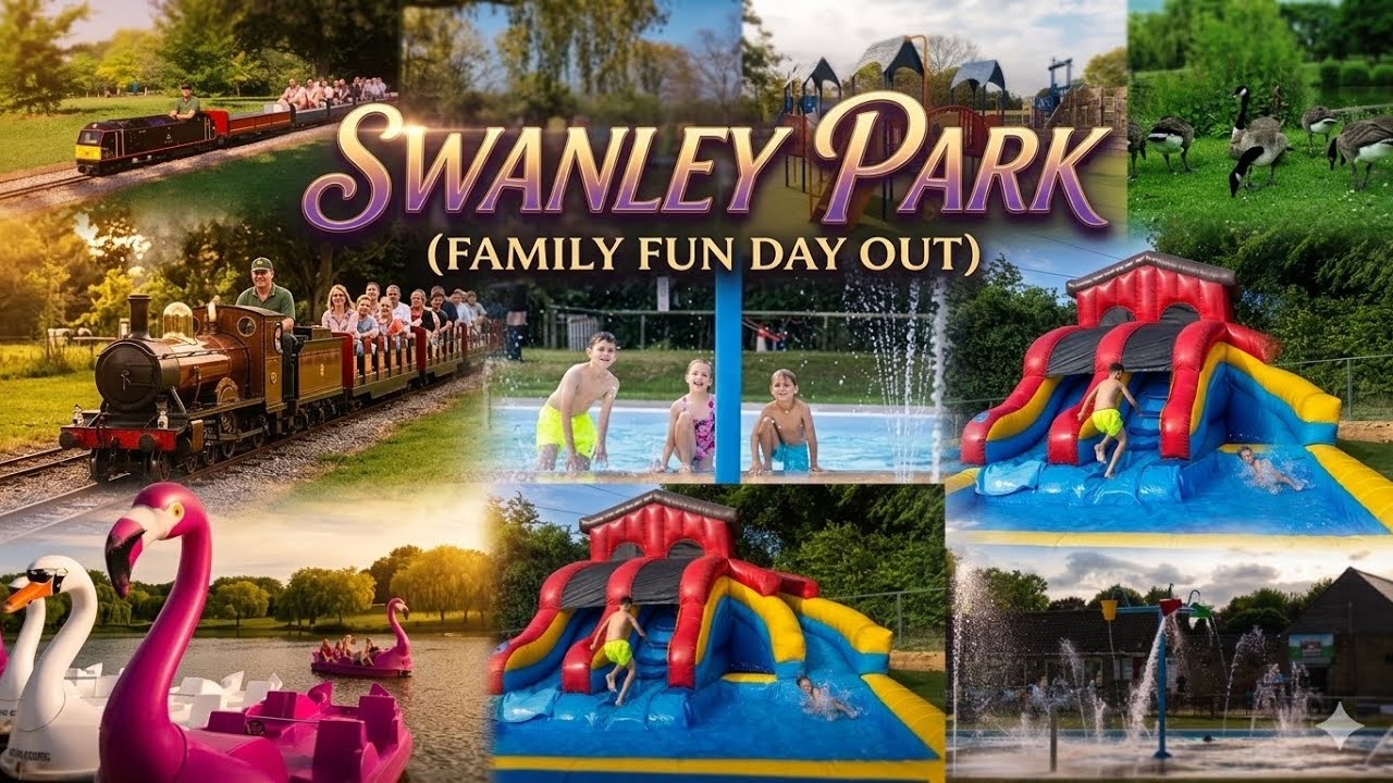 Swanley park Kent uk / family fun day out 