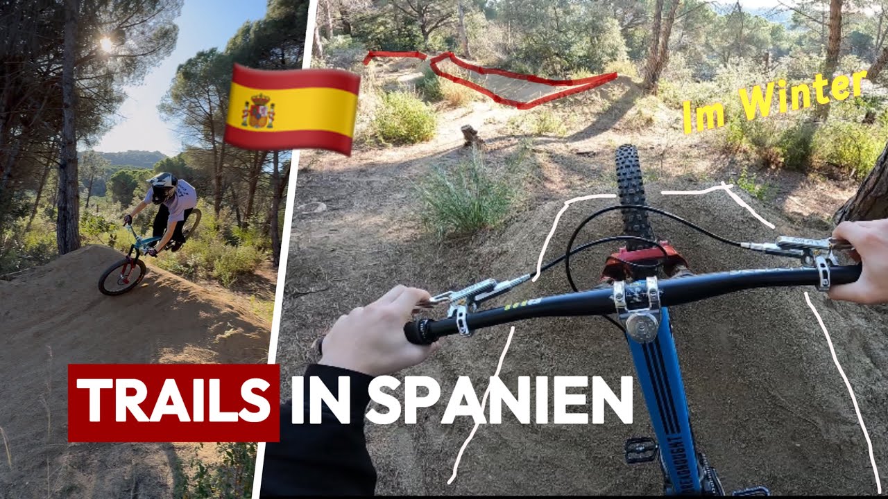 Gestörte Trails in Spanien | Im Winter MTB Fahren? | GoPro 2025 ￼