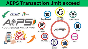 Transaction Amount Exceed Limit | Error AEPS transaction का क्या समाधान है