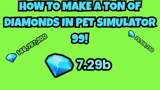 How to make BILLIONS of diamonds in the SLIME event in PS99