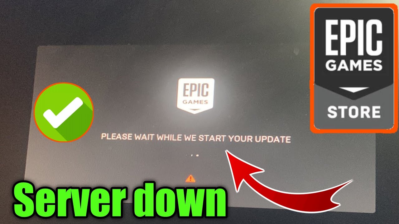 how to to Epic Games Luncher - Please Wait While We Start Your Updateb