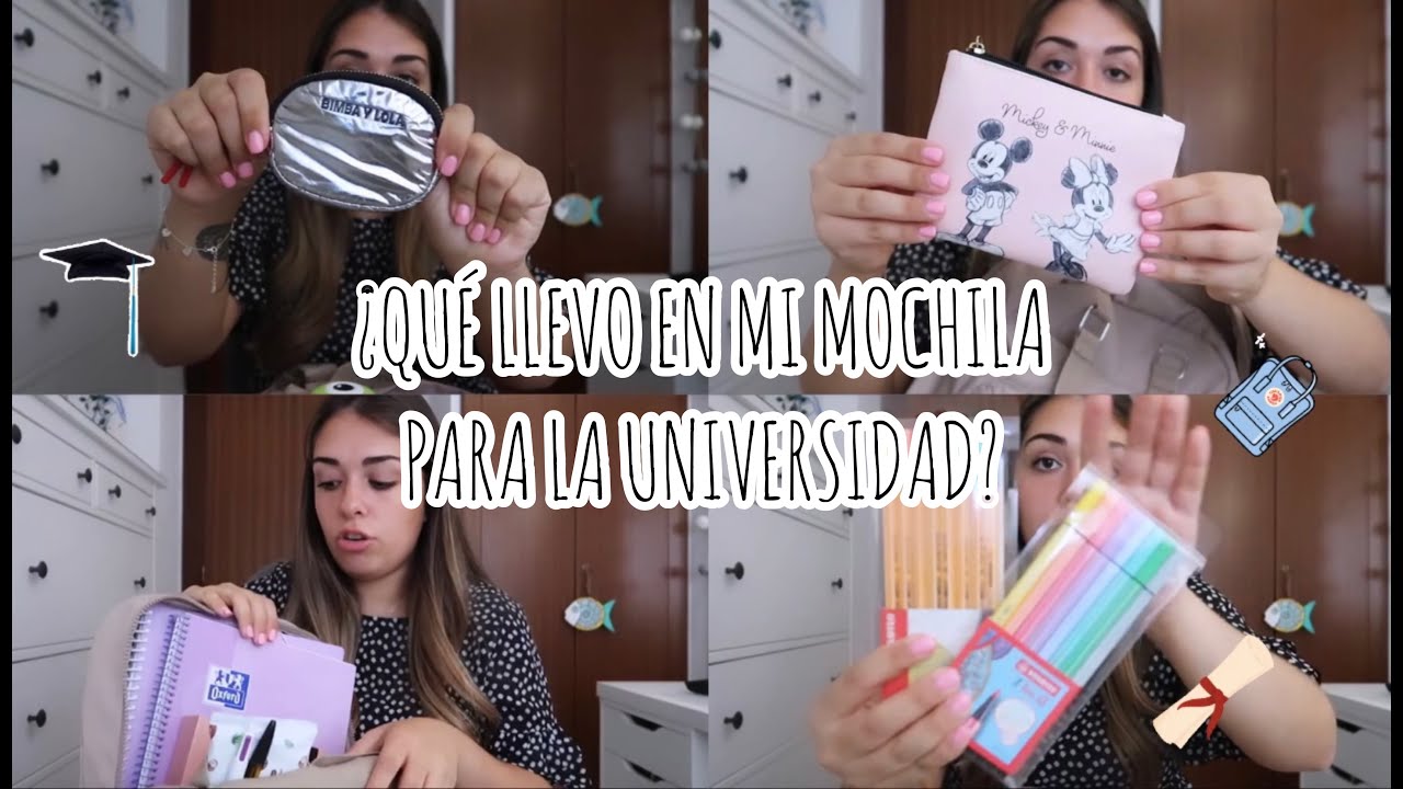 ¿QUÉ LLEVO EN MI BOLSO PARA LA UNIVERSIDAD? 2021