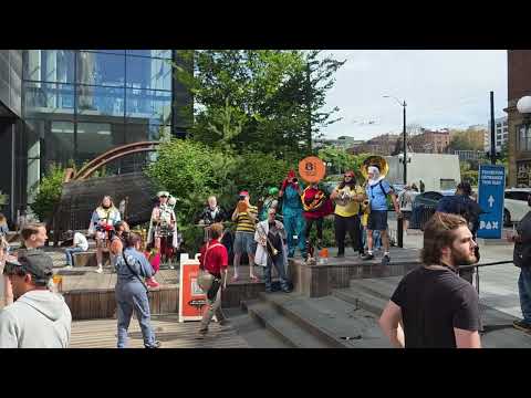 The 8-Bit Brass Band Performing Ask DNA from Cowboy Bebop at PAX West 2026.