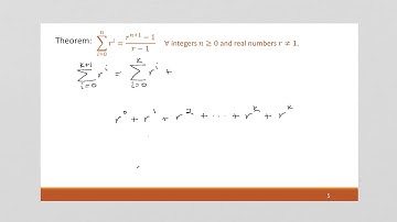M6 V6 Induction Example 5 - Geometric Sequence