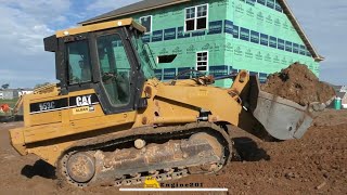 Caterpillar 953C Cleaning up Area for a Backfill by Engine201 5,172 views 1 year ago 15 minutes