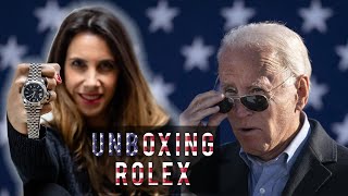 JOE BIDEN'S ROLEX UNBOXING