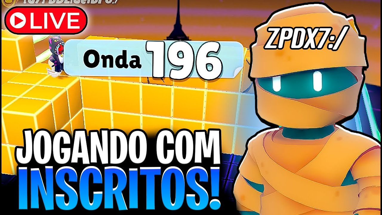 live on stumble guys ao vivo com os inscritos