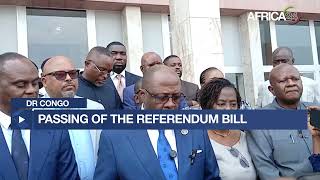 DR Congo : opposition condemns referendum bill as a constitutional coup