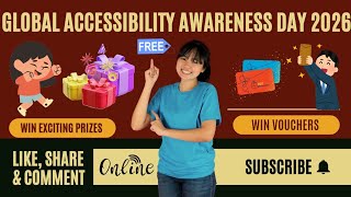 Global Accessibility Awareness Day 2026 Prize Winning Quiz | A-Z Workshop | Joy of Gratitude Webinar