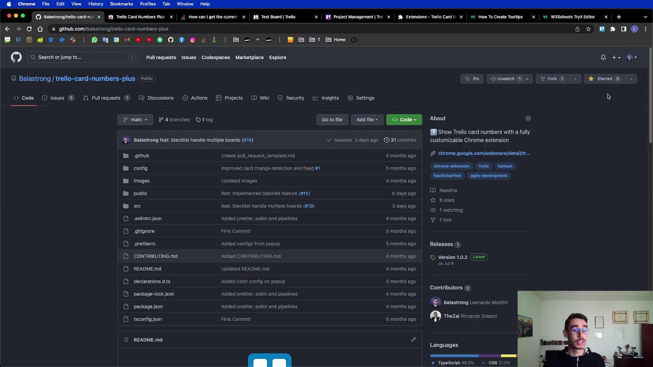 Live Coding on Open Source - Trello Chrome Extension - Blacklist Feature
