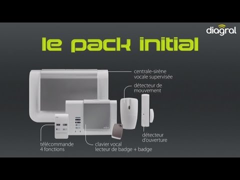 Système de vidéosurveillance extérieur Diagral DIAG25VCF