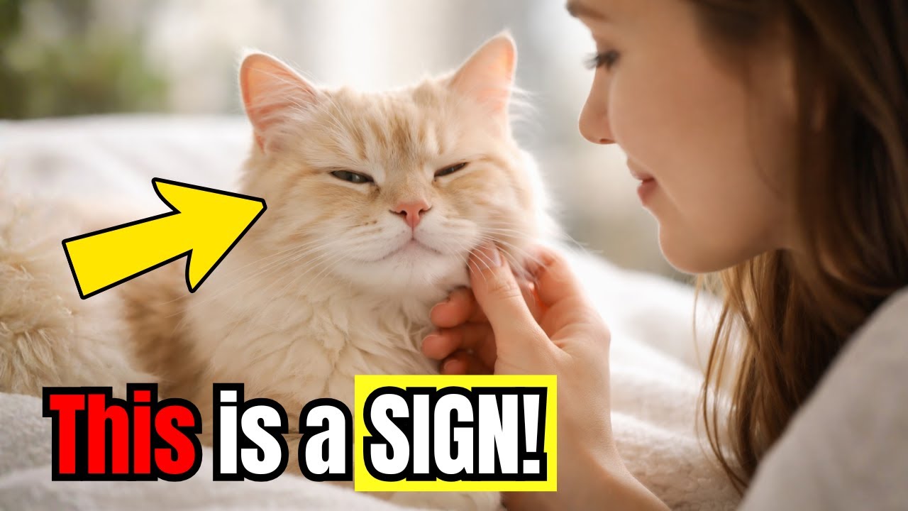 Небольшое поведение, которое точно покажет, что ваша кошка к вам чувствует.
