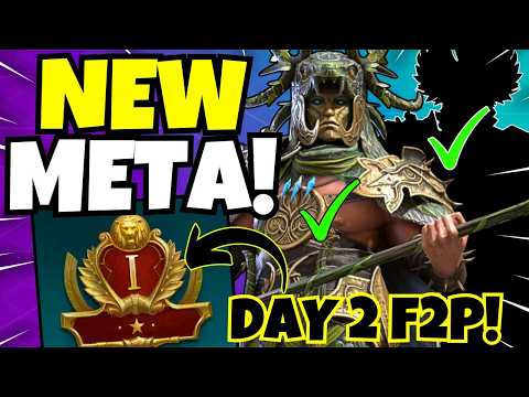 The NEW Early Game META - DAY 2 F2P!!! [Raid: Shadow Legends]