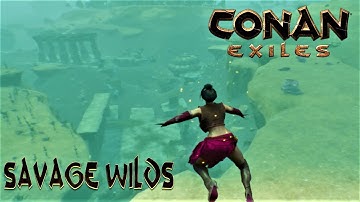 What Lies Beneath? - Savage Wilds Map Mod - CONAN EXILES 2.6.1 (PC Gameplay)
