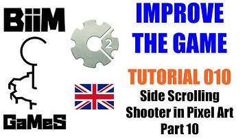 Construct 2/3 - Tutorial 010 - Side Scrolling Shooter (Pixel Art) Part 10 [Improve the Game]