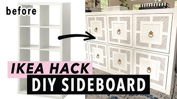 DIY Sideboard Cabinet (IKEA HACK) // Shirin Askari
