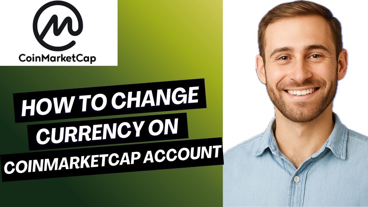 Как изменить валюту в аккаунте CoinMarketCap