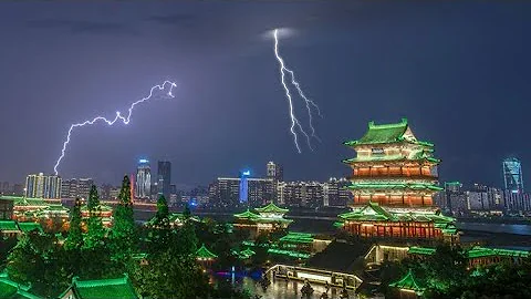 Just now, storm turns China into Darkness! Powerful wind and hail strikes Nanchang city - DayDayNews
