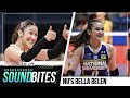 NU&#39;s Bella Belen looks forward to finals showdown with UST&#39;s Detdet Pepito | Soundbites