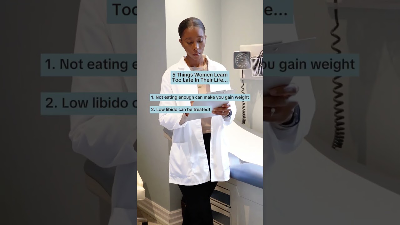 5 things women learn too late... 