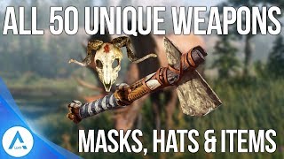 All 50 Unique Secret Weapons, Hats, Masks, Items and How to Get Them - Red Dead Redemption 2 screenshot 3