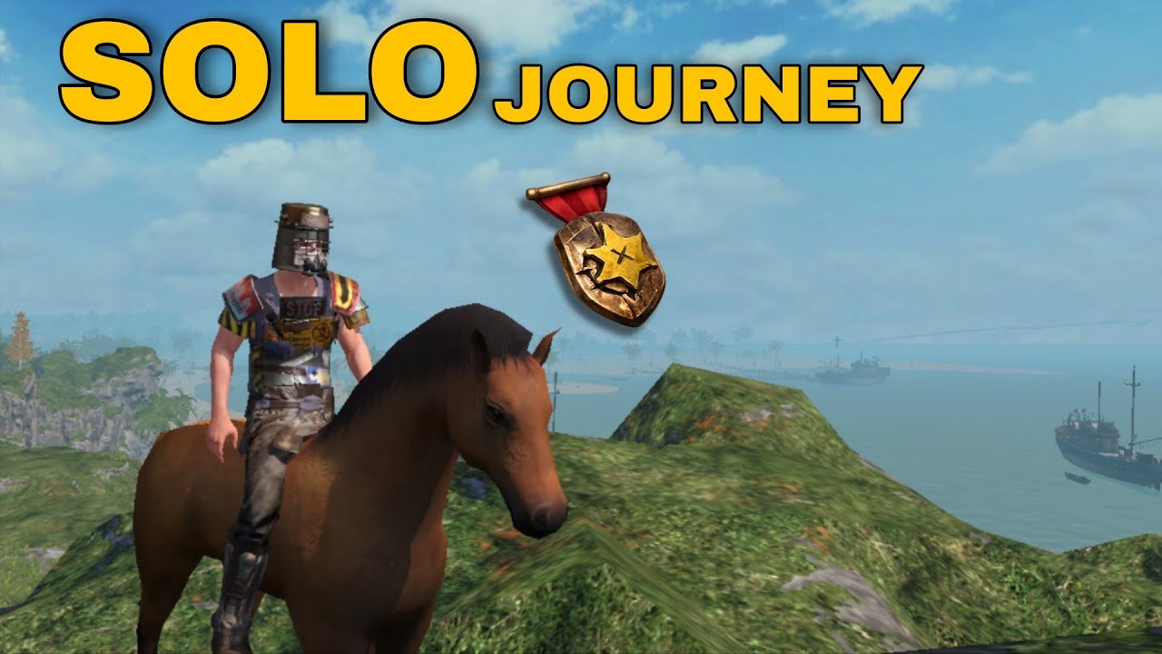 I play SOLO in ace champion - Last island of survival 