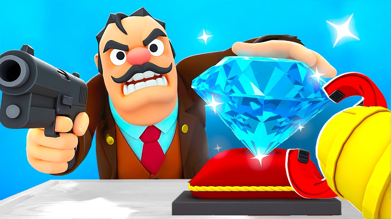 I Finally STOLE The Biggest Diamond! - Little Thief VR