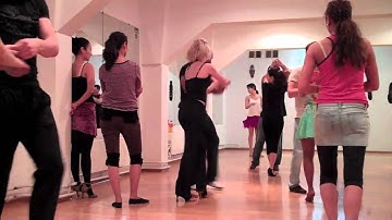 Lesson: "Titanic and Waist Spin" (Zumba Fitness Plus, Salsa Dance Class)