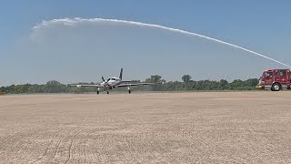 Volunteer pilot honored in Sugar Land after completing 1,000th Angel Flight mission