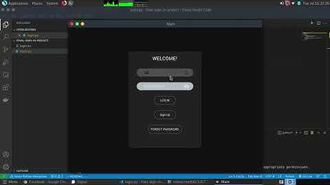 Login pages | Python | KV Project