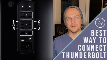Mac Pro Thunderbolt Busses Explained (Best way for recording studio)