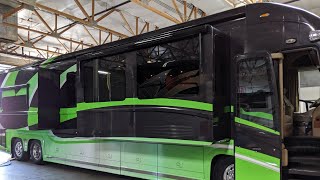 TOUR OF PATRON RACING NEWELL COACH WITH STEAM SHOWER