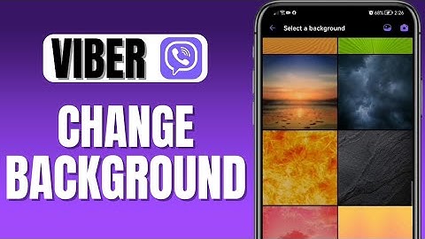 How To Change Viber Background | Change Chat Background On Viber 2025 | iOS & Android