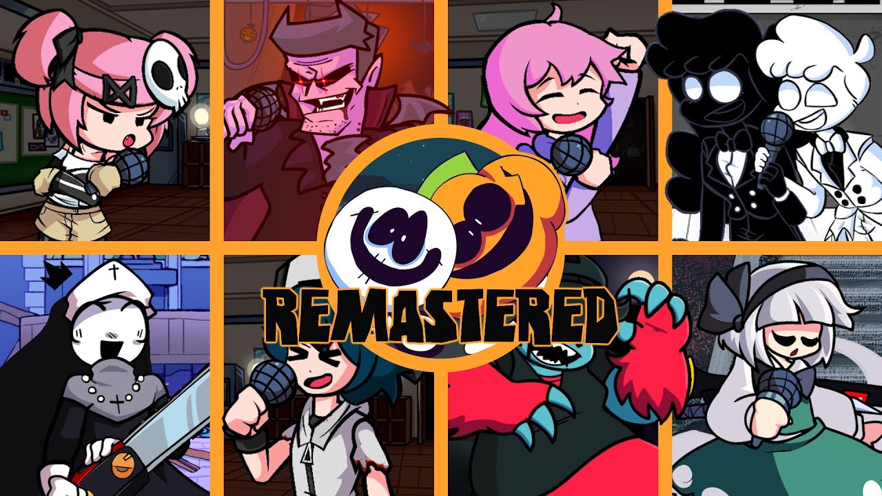 🎃Halloween Special 4/4👻 - Scary Swings But Every Turn A Different Character Is Used V2 (FNF)